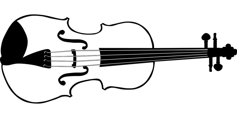 Violin Instrument Fiddle Stickdatei – Musik