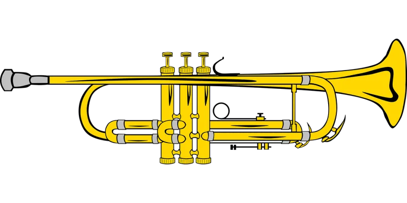 Trumpet Music Instrument Stickdatei – Musik