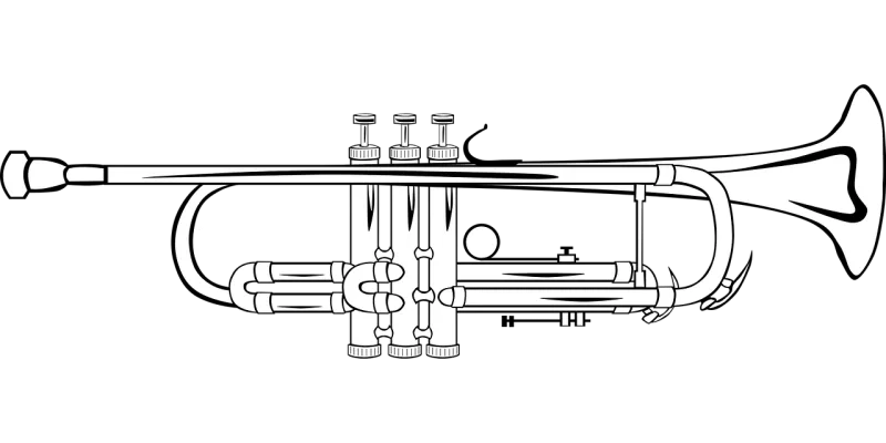 Trumpet Music Musical Stickdatei – Musik
