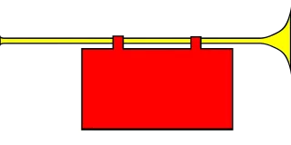 Trumpet Herald Music Stickdatei