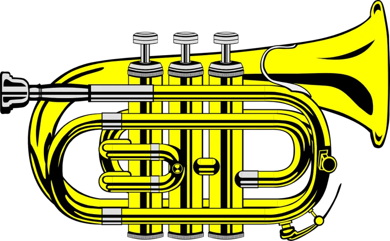 Trumpet Music Brass Stickdatei – Musik