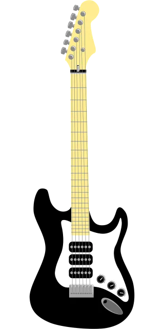 Guitar Electric Music Stickdatei