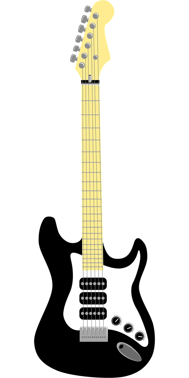 Guitar Electric Music Stickdatei – Musik
