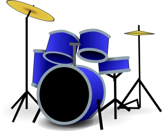 Drums Music Cymbal Stickdatei