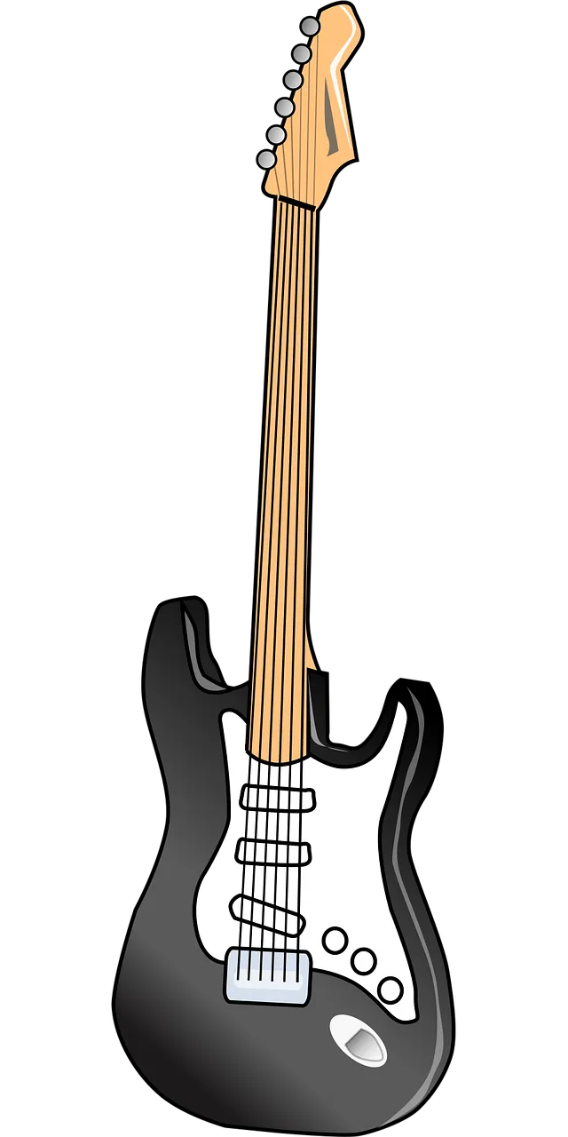 Guitar Electric Music Stickdatei – Musik