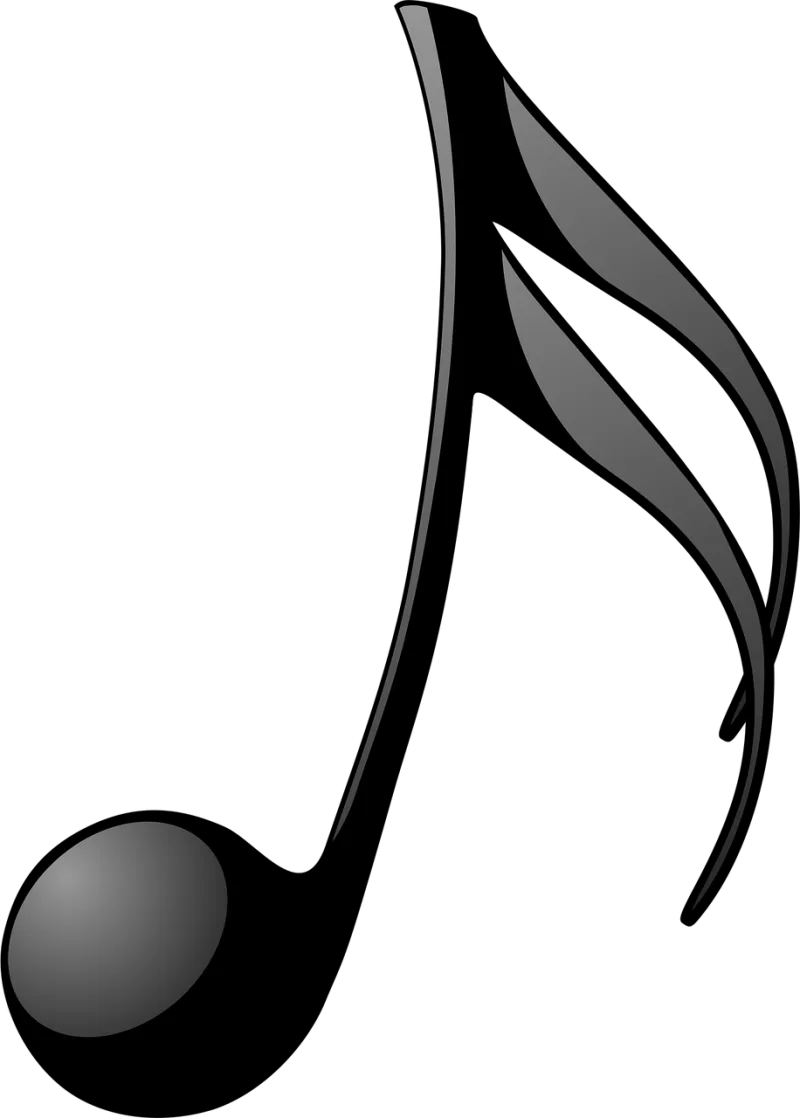 Note Music Quaver Stickdatei – Musik