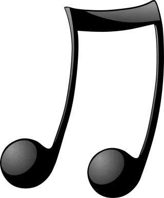 Music Note Beams Stickdatei – Musik