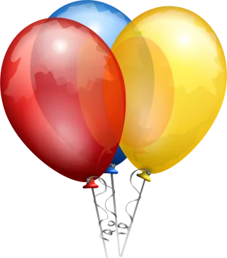 Balloons Decoration Party Stickdatei