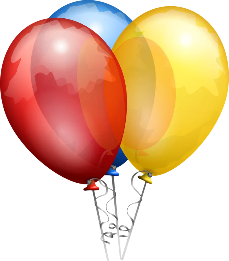 Balloons Decoration Party Stickdatei – Kinder