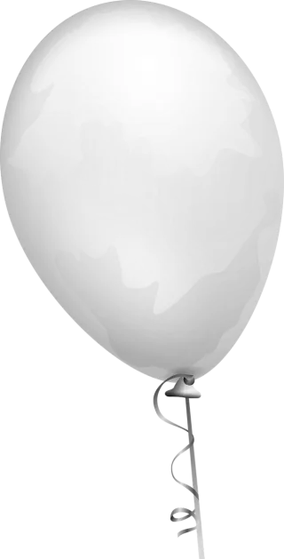 Balloon Happy birthday White Stickdatei