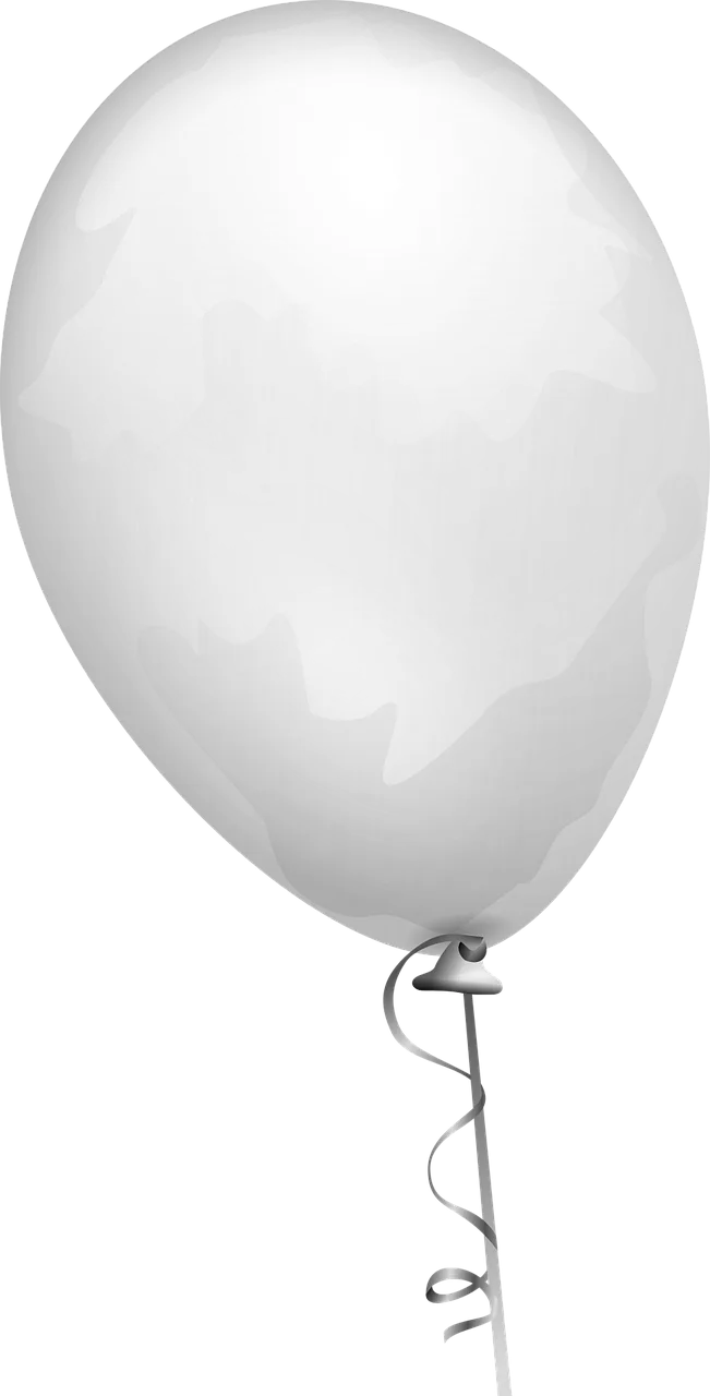 Balloon Happy birthday White Stickdatei – Kinder