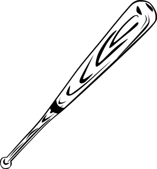 Baseball Bat Stick Stickdatei