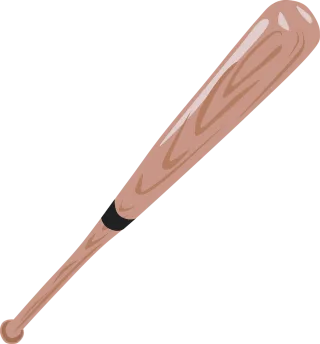 Base Ball Bat Stickdatei