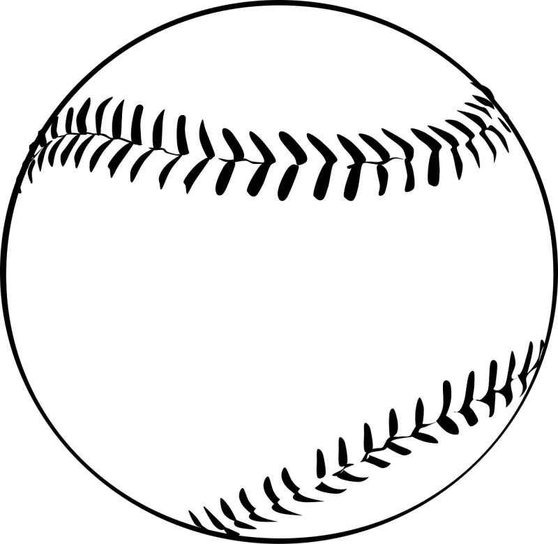 Baseball Ball Softball Stickdatei – Sport