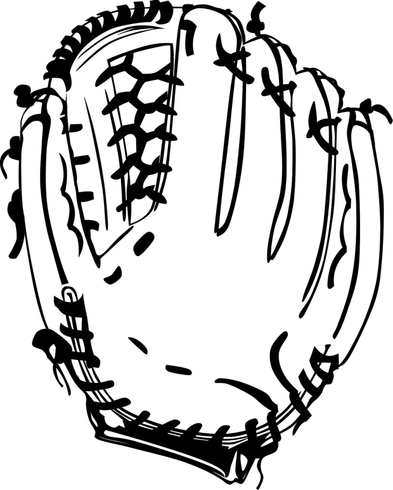 Baseball Sports Glove Stickdatei – Sport