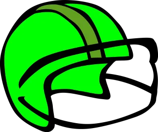 Helmet Baseball Equipment Stickdatei