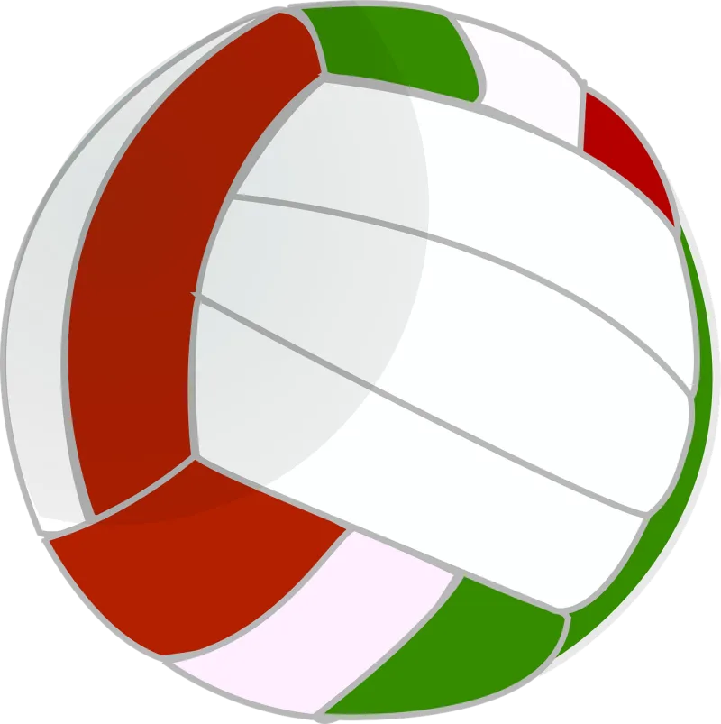Volleyball Volley Ball Stickdatei – Sport