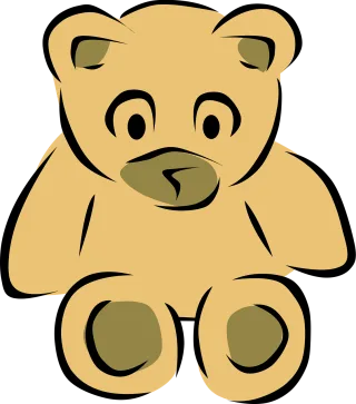 Teddy Bear Fluffy Stickdatei