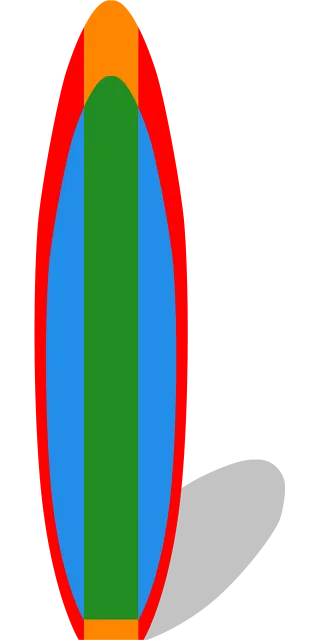 Surfboard Surfing Surf Stickdatei