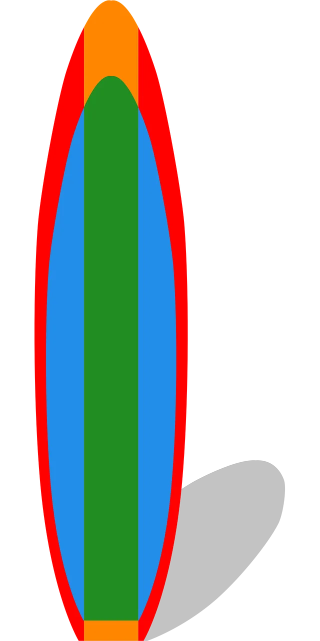 Surfboard Surfing Surf Stickdatei – Sport