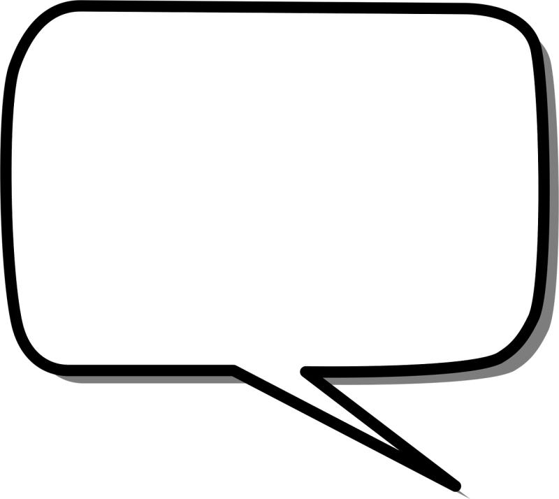 Speech Box Rectangle Stickdatei – Musik
