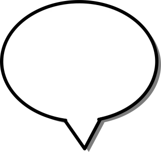 Speech Bubble Arrow Stickdatei