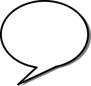Speech Bubble Arrow Stickdatei