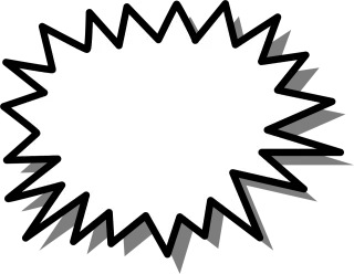 Speech Shape Star Stickdatei – Musik