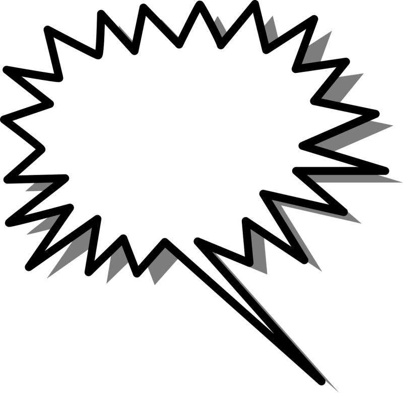 Speech Shape Star Stickdatei – Musik