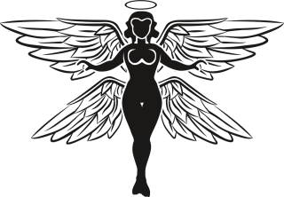 Angel The archangel Character Stickdatei