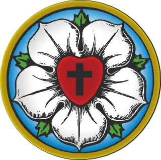 Lutherrose Symbol Evangelical Stickdatei – Blumen