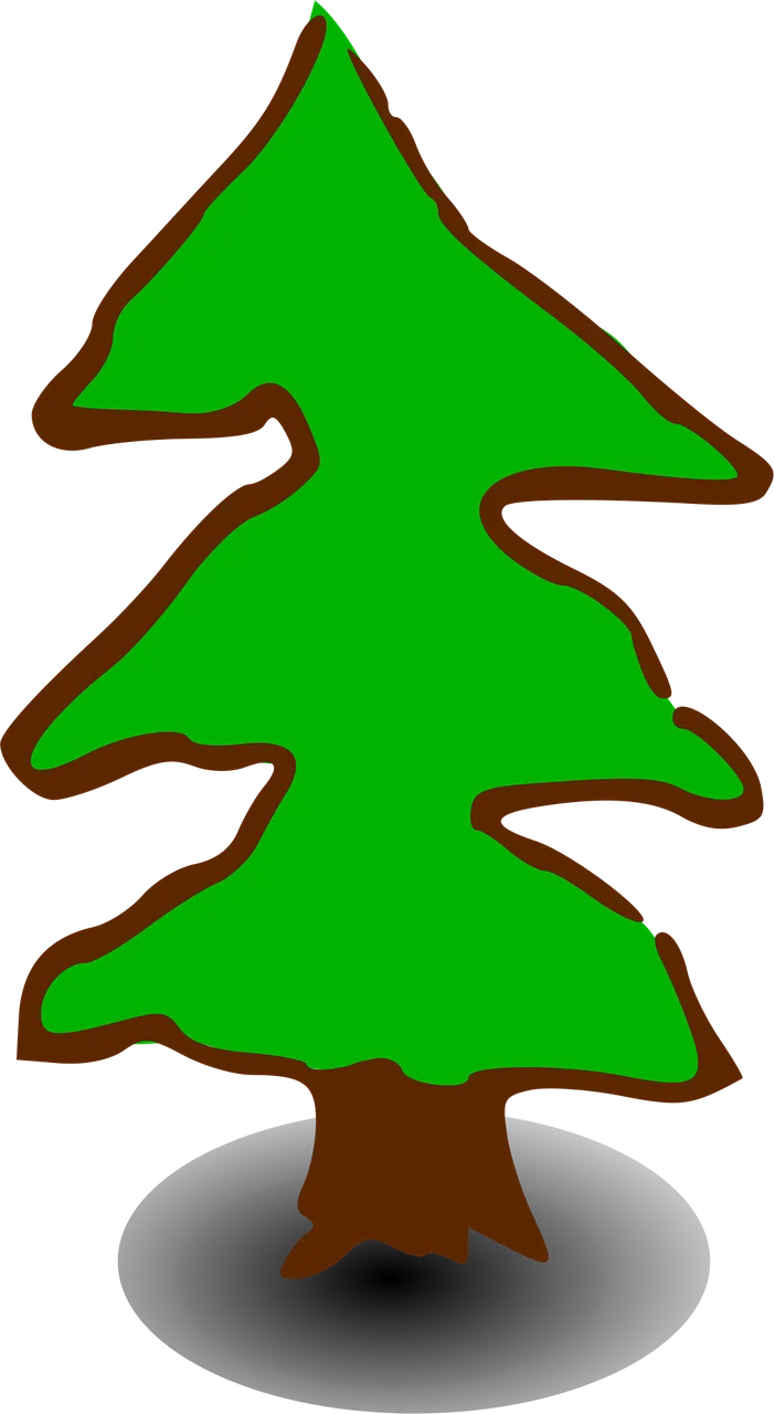 Tree Nature Sign Stickdatei – Weihnachten