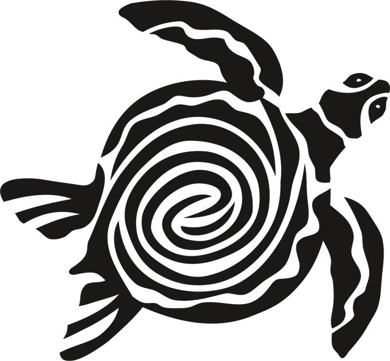 Turtle Gad Sea turtle Stickdatei – Tiere