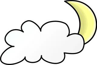 Weather Signs Cloudy Stickdatei
