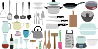 The kitchen The device Cooking Stickdatei