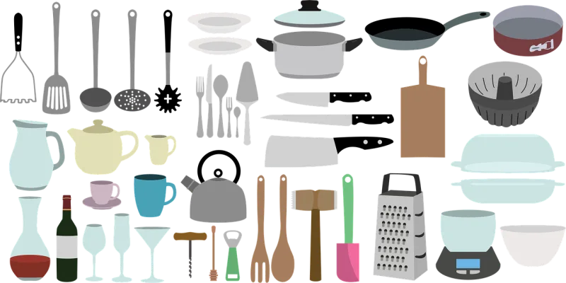 The kitchen The device Cooking Stickdatei – Essen & Trinken