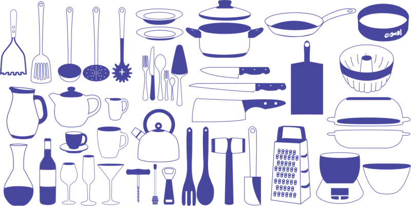 The kitchen The device Cooking Stickdatei – Essen & Trinken