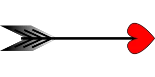Arrow Cupids arrow Pointer Stickdatei