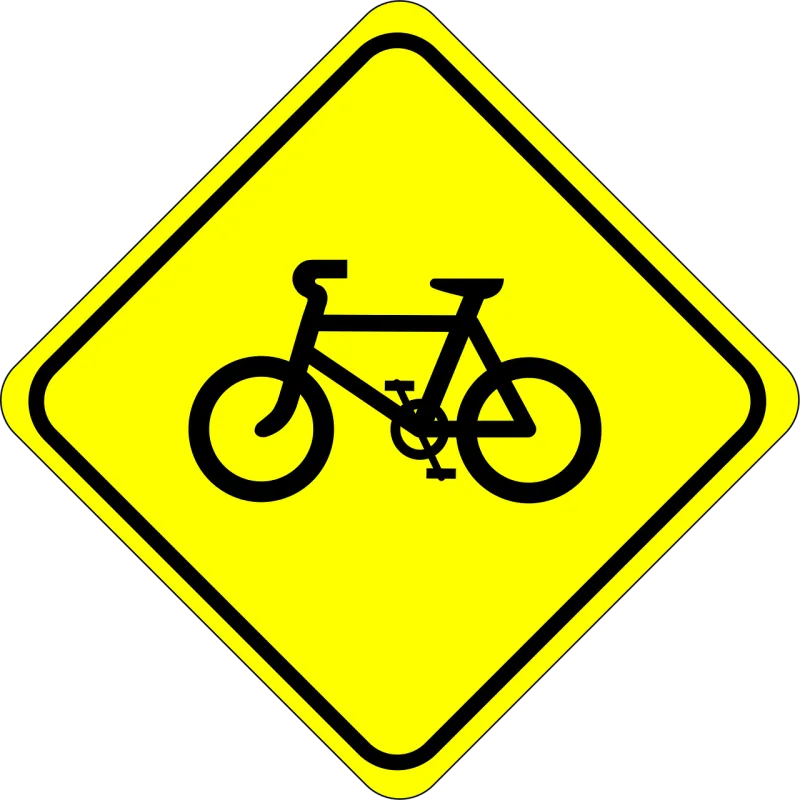 Bicycle Roadsigns Watch Stickdatei – Fahrzeuge