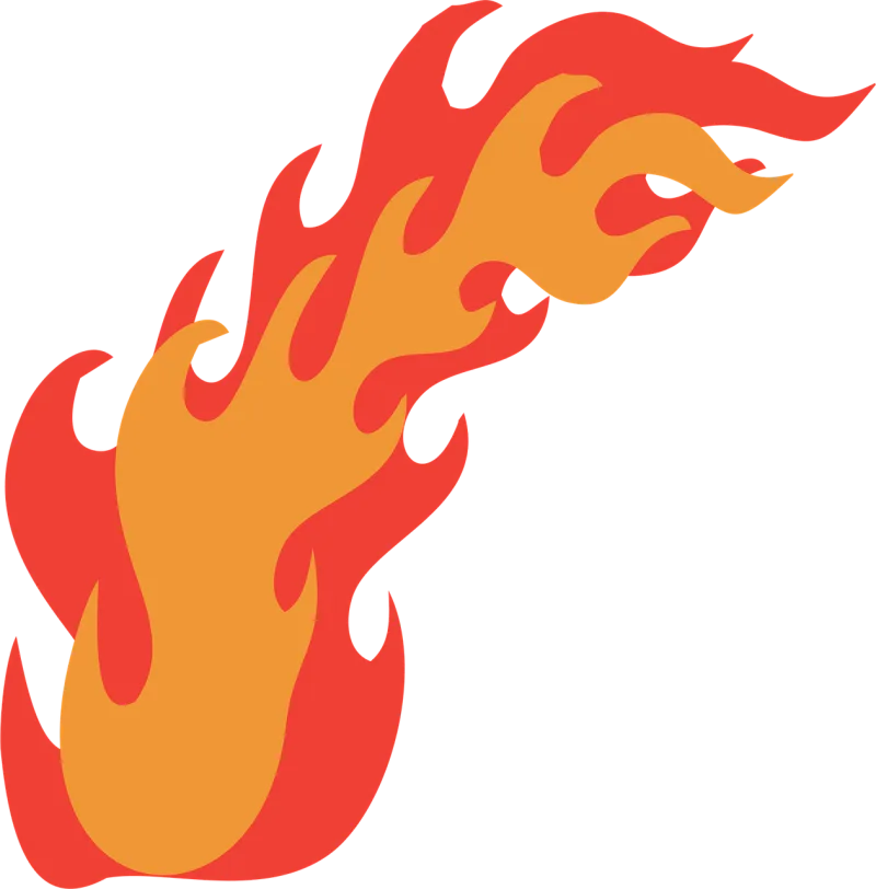 Flames Flame Fire Stickdatei – Fahrzeuge