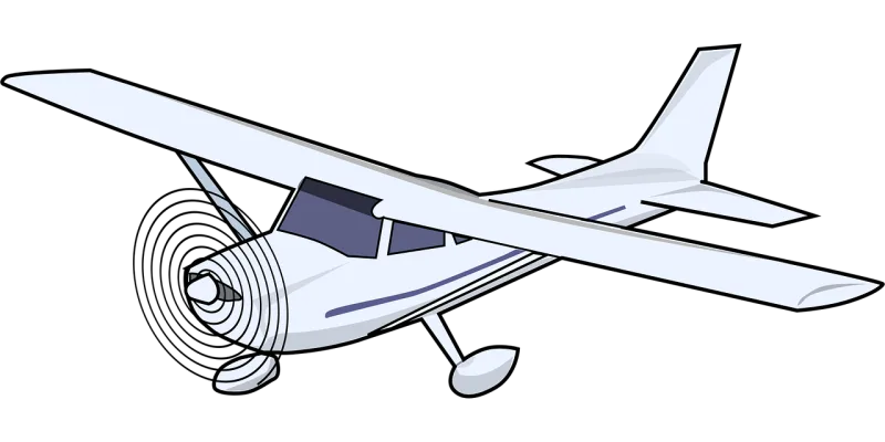 Airplane Plane Aircraft Stickdatei – Kinder