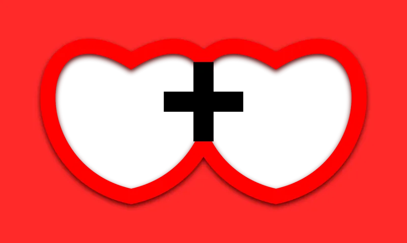 Hearts Love Couple photo Stickdatei – Herzen & Liebe