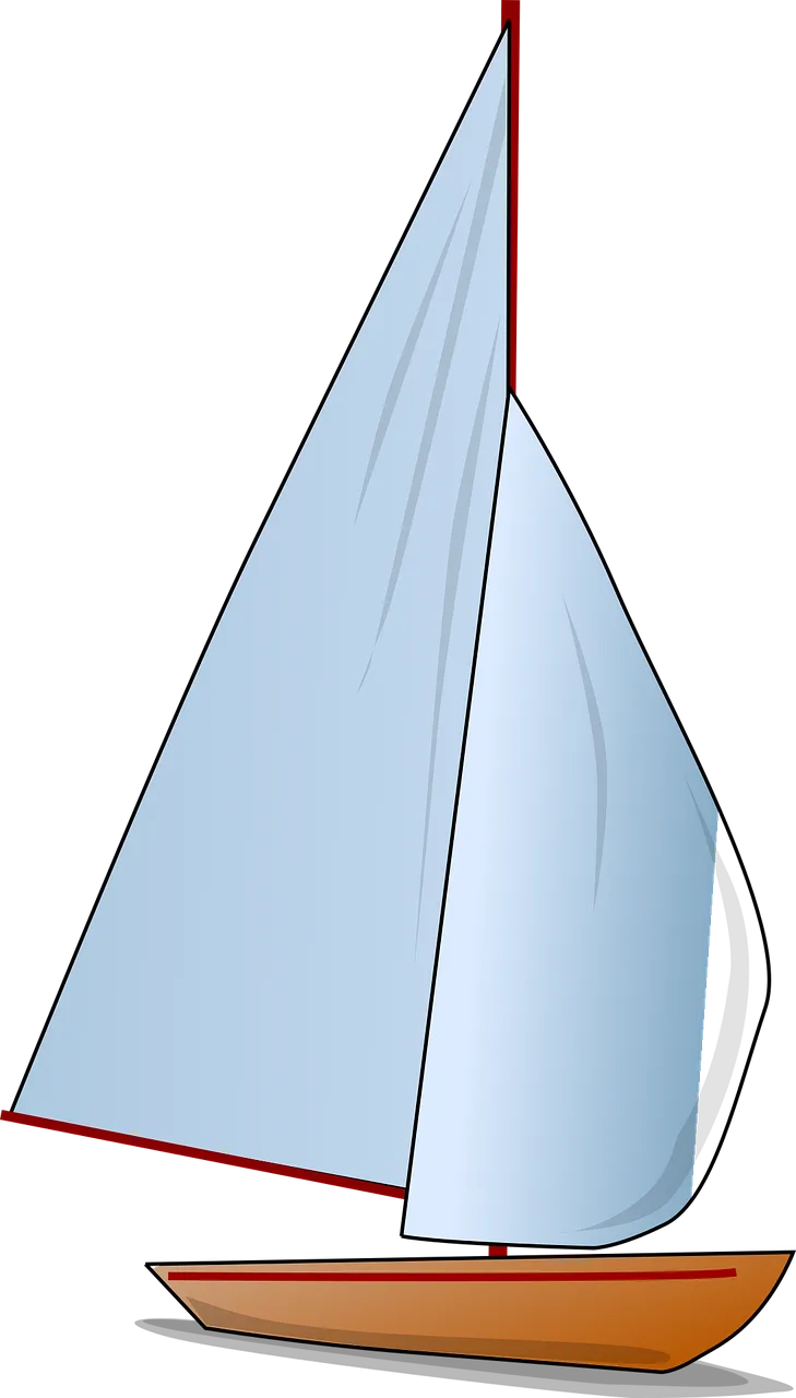 Yacht Sailing Sailboat Stickdatei – Fahrzeuge