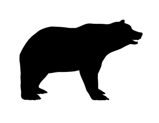Bear Large Heavy Stickdatei