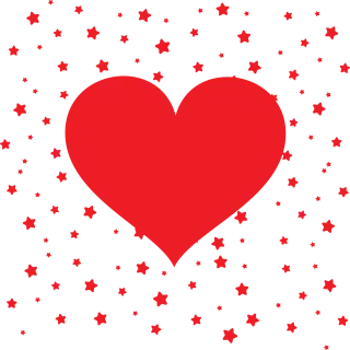 A heart Holiday Inscription Stickdatei