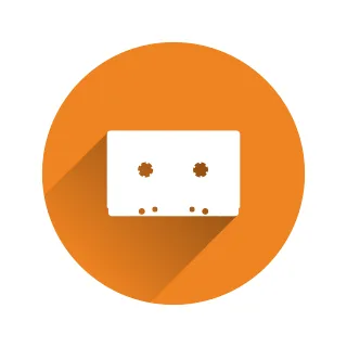 Cassette Recording Tape Stickdatei