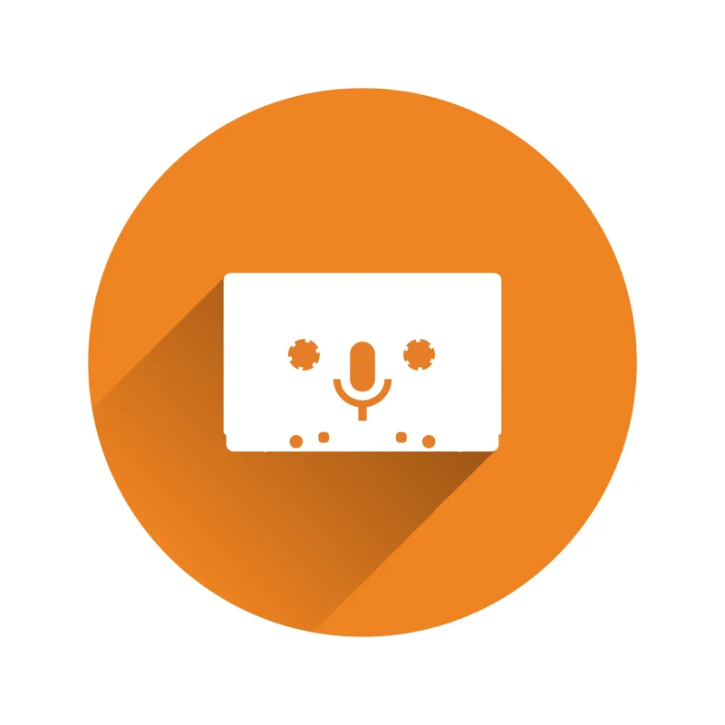 Cassette Recording Tape Stickdatei – Musik