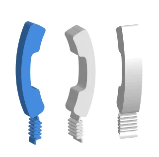 Icon Phone Design Stickdatei