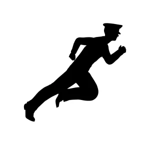 Run Running Runner Stickdatei