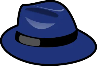 Hat Clothing Blue Stickdatei – Musik